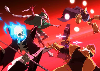 Fantasy Battle Scene