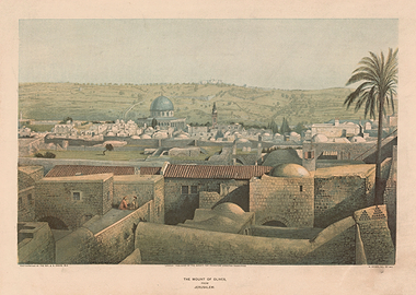 View of Jerusalem from the Mount of Olives