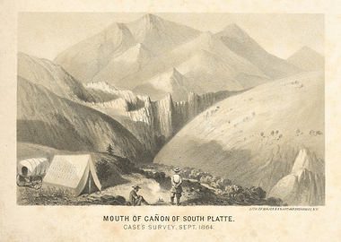 Mouth of Cañon of South Platte