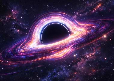 Black Hole in Deep Space