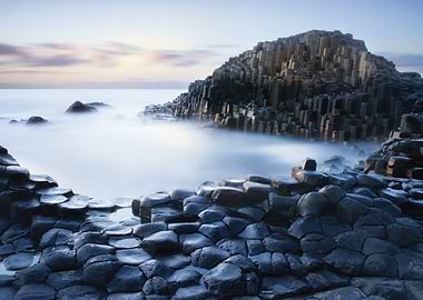 Giant's Causeway at Dusk