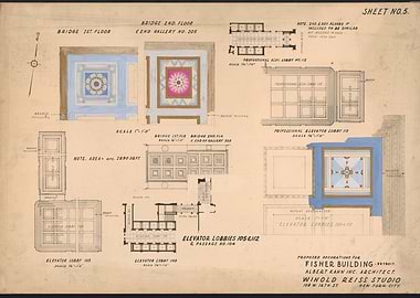 Architectural Design for Fisher Building