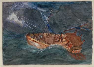 Ship in a Storm