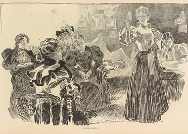 School Girls Gathering