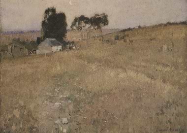 Pastoral Landscape with Farmhouse