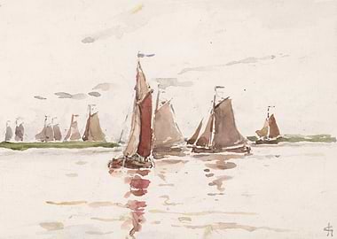 Sailboats on Water