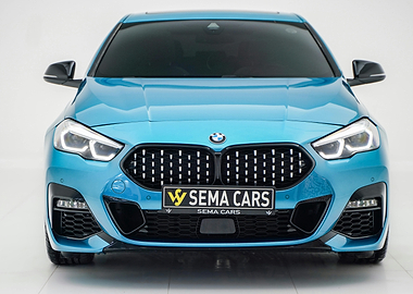 Blue BMW M2 Competition Front View