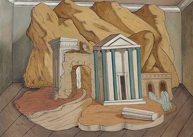 Ancient Architectural Diorama