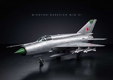 Mikoyan-Gurevich MiG-21 Fighter Jet