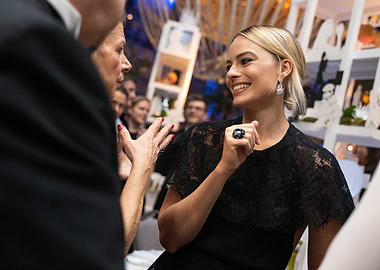 Margot Robbie at an event