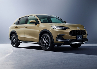Gold Honda ZR-V SUV