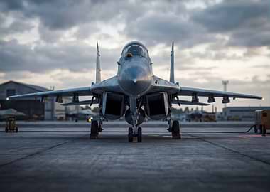 Fighter Jet on Tarmac