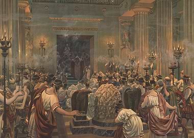 Ancient Temple Ceremony