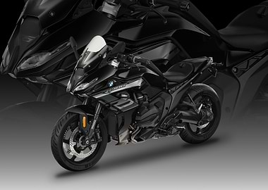 Black BMW R 1300 RS Motorcycle