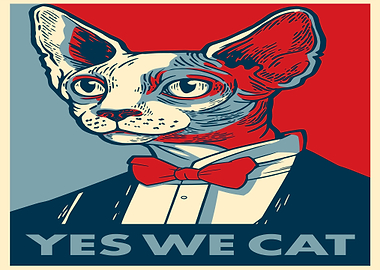 Yes We Cat Poster