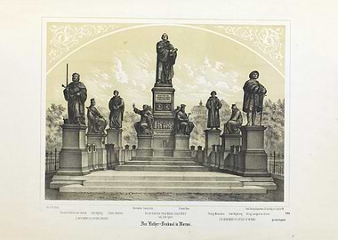Monument to Martin Luther in Worms