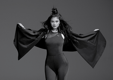 Kylie Jenner in Puma Athletic Wear