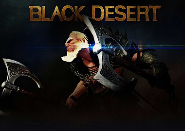 Black Desert Warrior with Axes