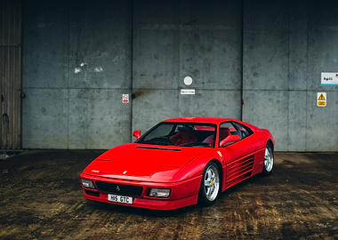 Red Ferrari 348 GTB