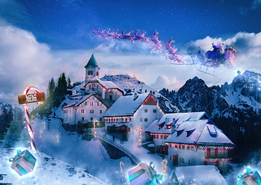 Santa's Village in Snowy Mountains