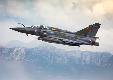 French Air Force Mirage 2000 Fighter Jet