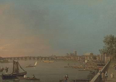 London Thames River Scene