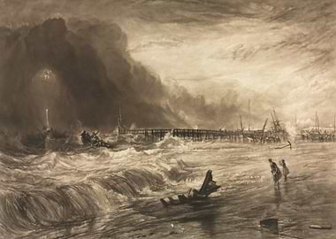 Stormy Seas and Shipwreck