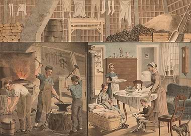 Victorian Era Daily Life Scenes