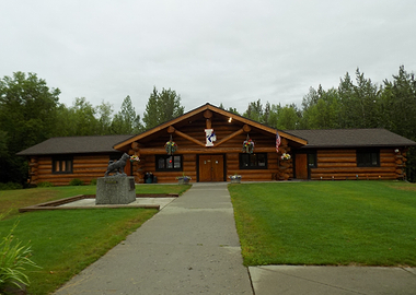 Iditarod with Balto Statue