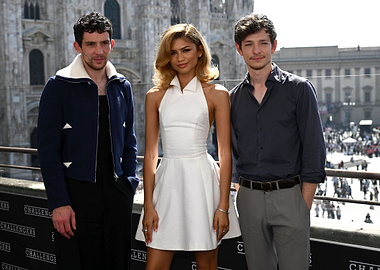 Challengers Cast Posing Outdoors