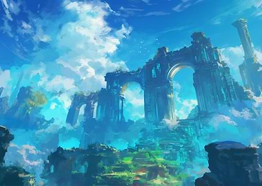 Ancient Ruins in the Sky