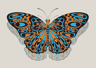 Stylized Zenatr Butterfly