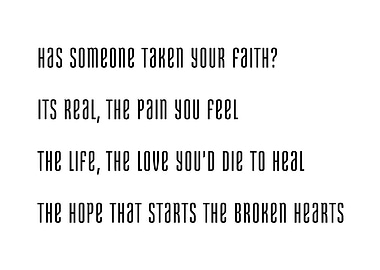 Inspirational Text Art