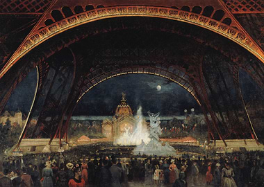 Eiffel Tower at Night