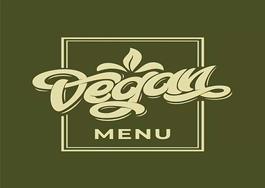 Vegan Menu Logo