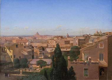Panoramic View of Rome