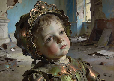 Child in Ruined Armor