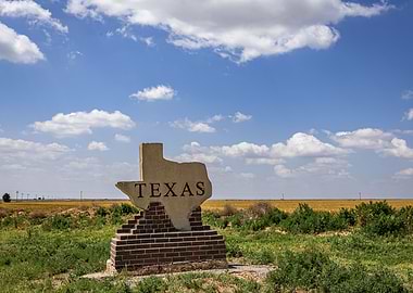 Texas State Landmark Sign