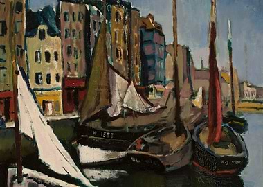 Boats in a Harbor