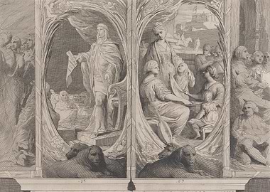 Allegorical Scene with Figures and Architecture
