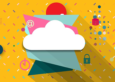 Cloud Computing and Digital Icons