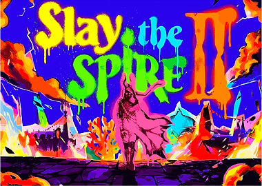 Slay the Spire II Graffiti Art