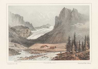 Rosenlaui Glacier Landscape