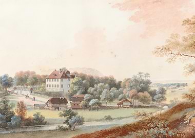 Pastoral Landscape with Manor House
