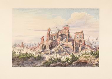 Ruined Castle Landscape