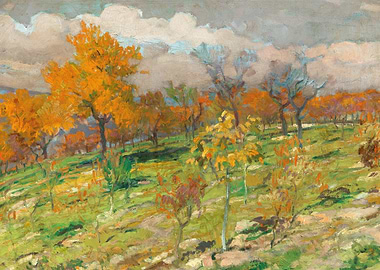 Autumn Landscape Painting