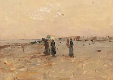 Figures on a Beach