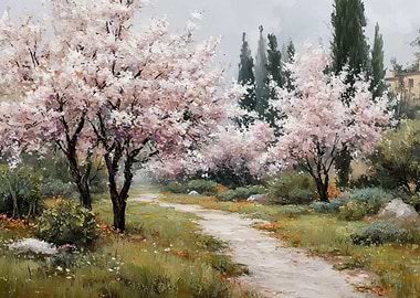 Spring Blossom Path