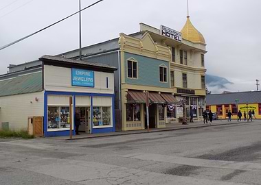 Historic Alaskan Street Scene