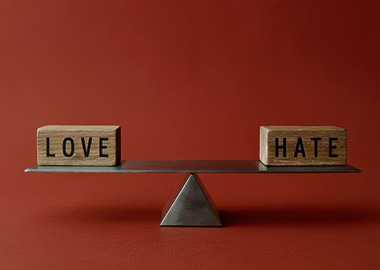 Love and Hate on a Scale